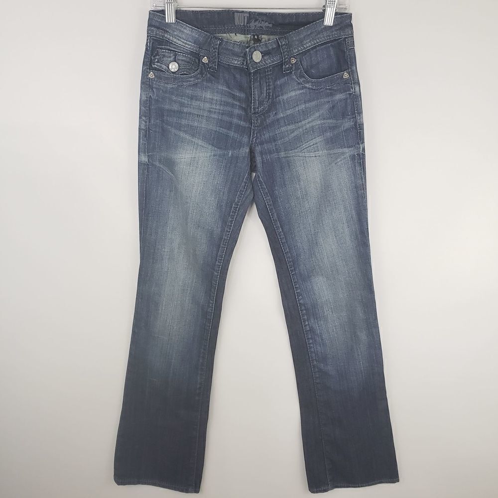 KUT from the Kloth Boot Cut Flap Pocket Size 4